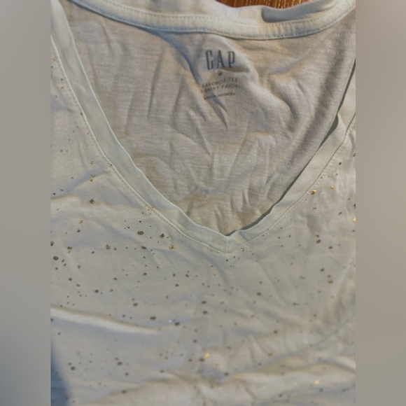 Gap top shot sleeves fleck size small - Picture 4 of 4